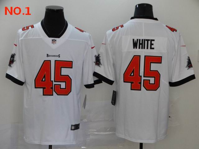 Men's Tampa Bay Buccaneers #45 Devin White Jerseys-14